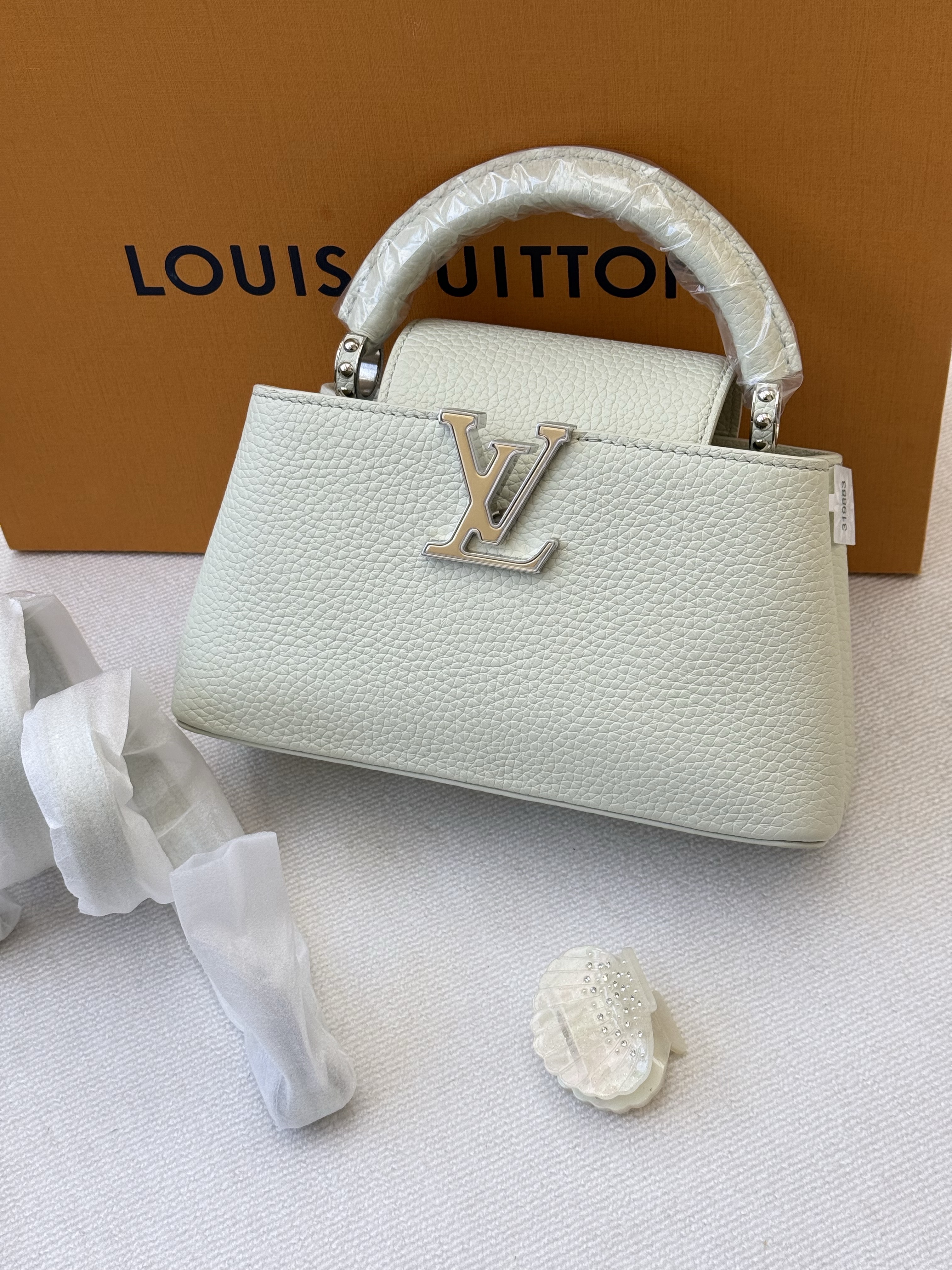 LV CAP绿色 芯片款附件：尘袋 肩带*2